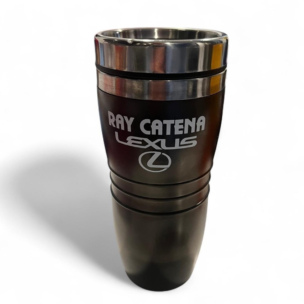 Lexus Ray Catena Travel Mug 7.5 inches tall Holds 11 ounces of fluid